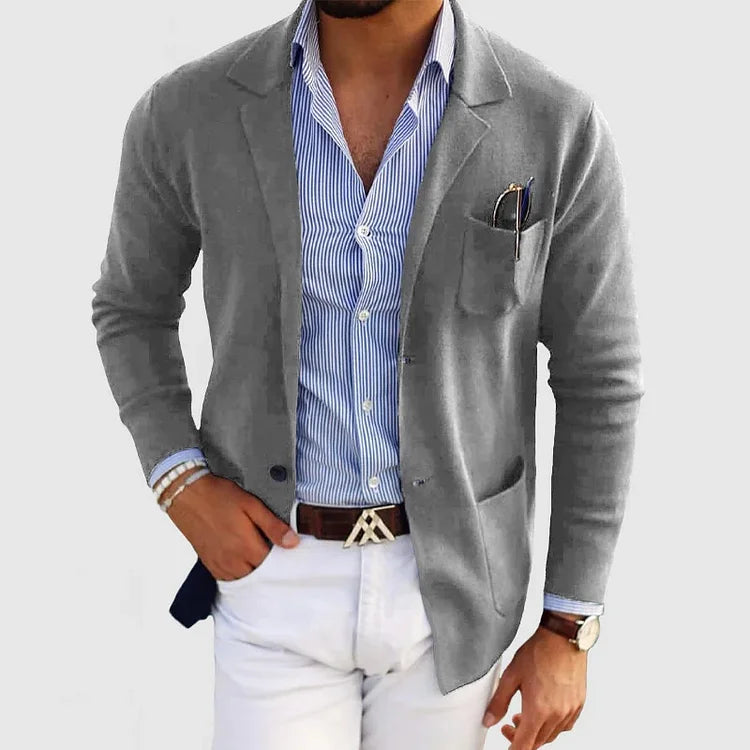 Men's Knitted Blazer | Casual Fit