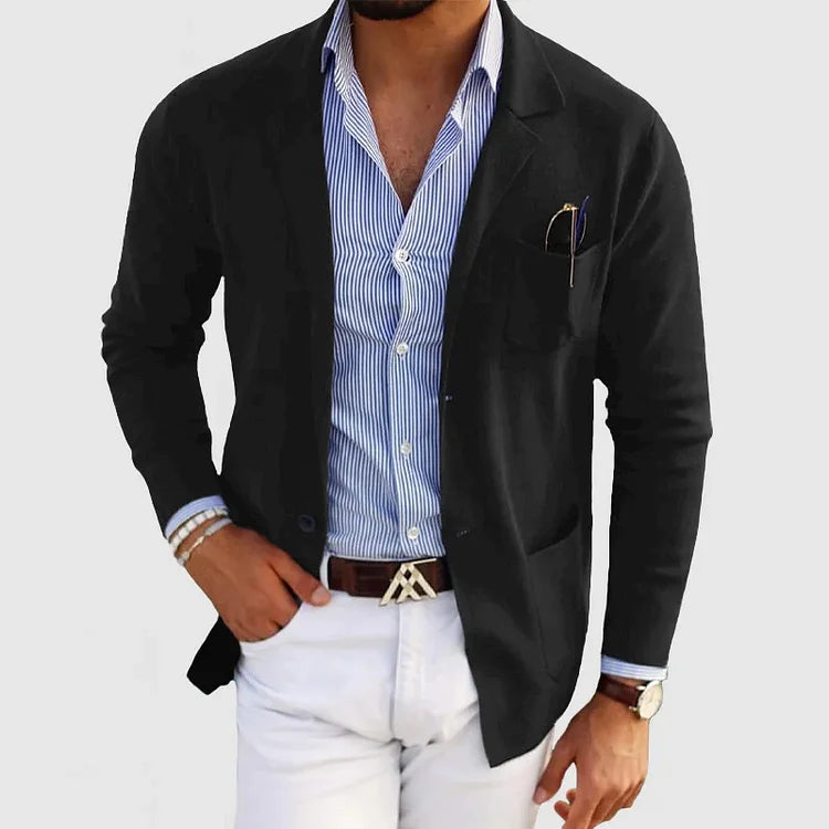 Men's Knitted Blazer | Casual Fit