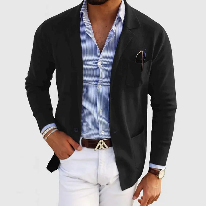 Men's Knitted Blazer | Casual Fit