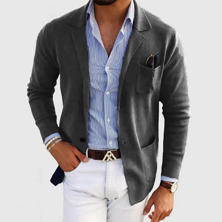 Men's Knitted Blazer | Casual Fit