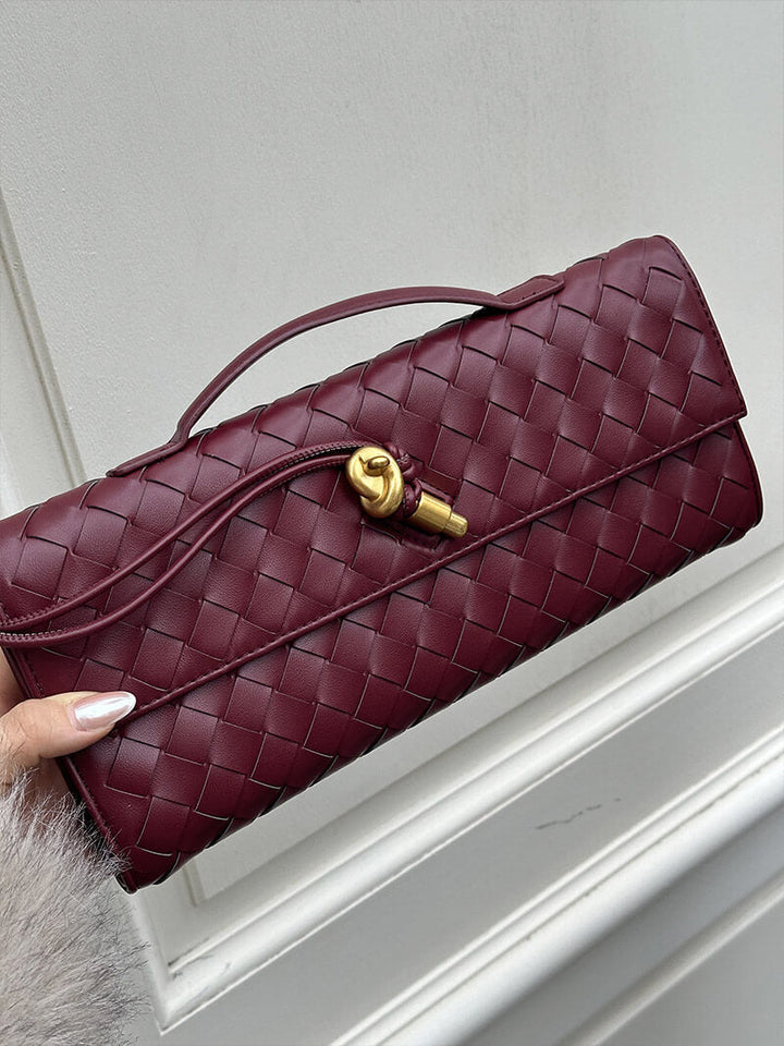 Women's Woven Clutch Bag | Elegant