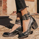 Women’s Vintage Block Heel Shoes | Double Strap