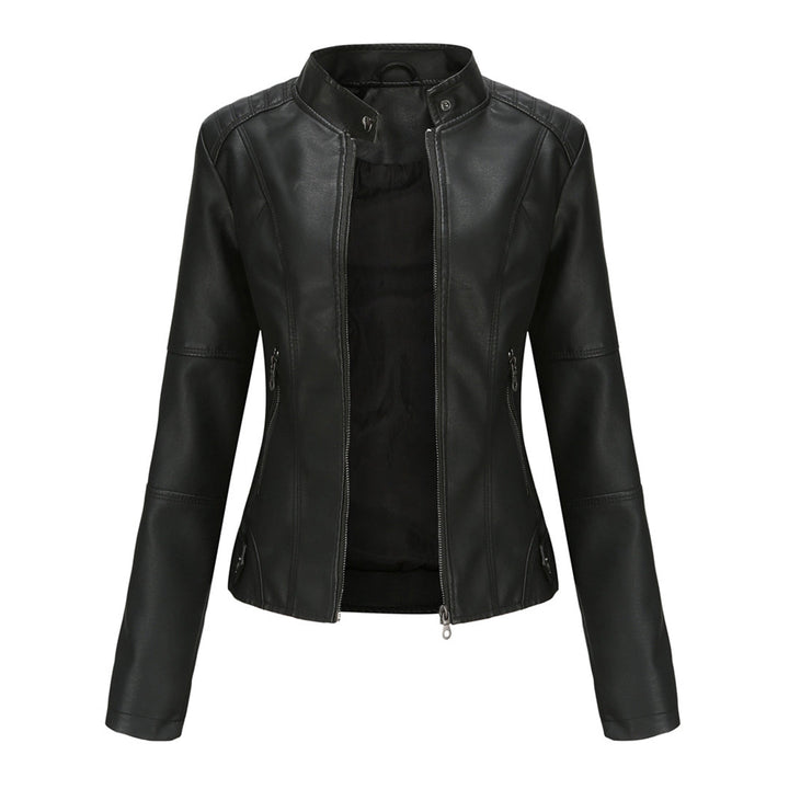 Women’s Slim Fit Jacket | Stand Collar