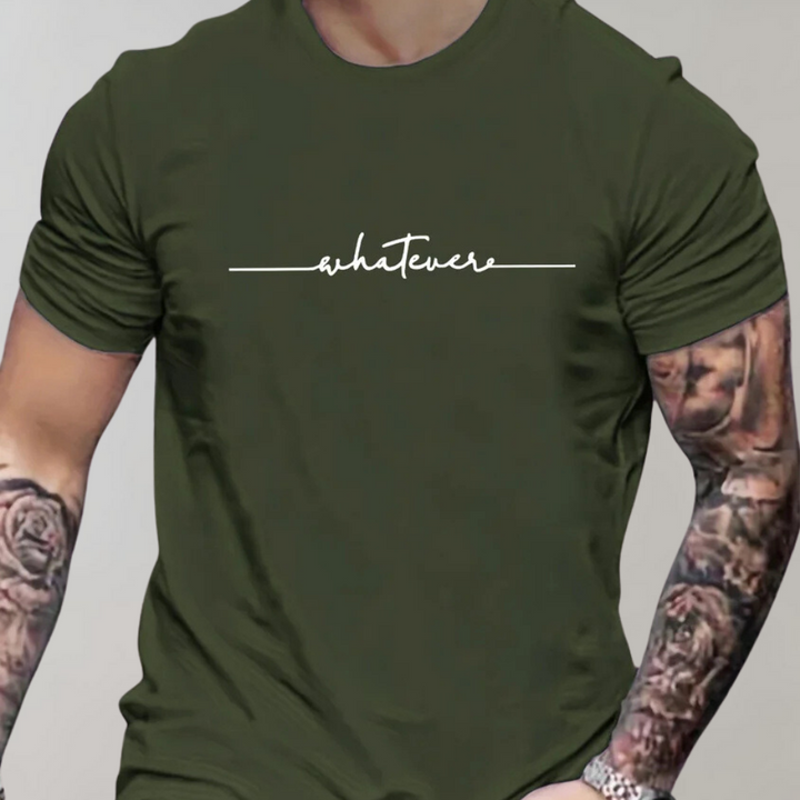 Royce - Casual round neck t-shirt for men