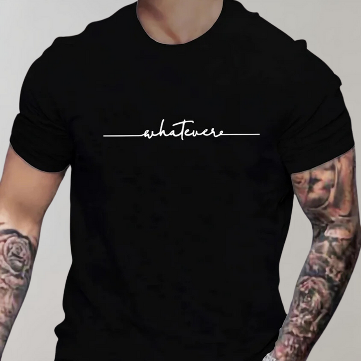 Royce - Casual round neck t-shirt for men