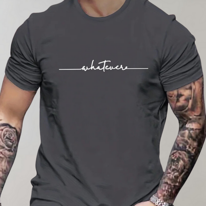 Royce - Casual round neck t-shirt for men