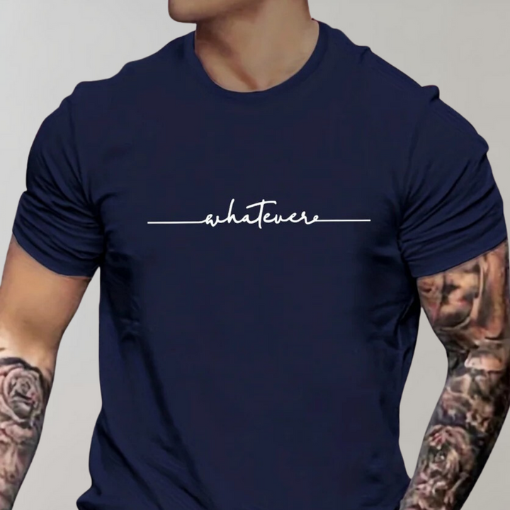 Royce - Casual round neck t-shirt for men