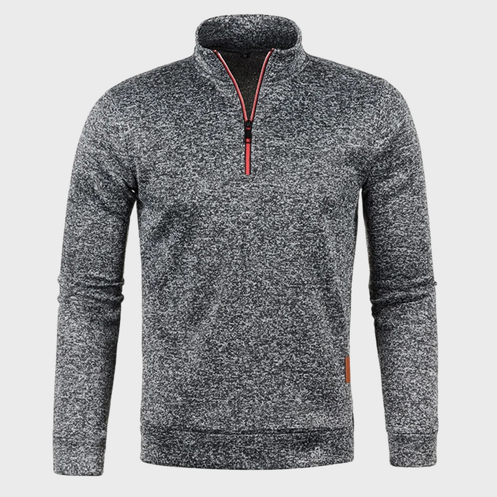 Sterling - Stylish men's zippered sweater