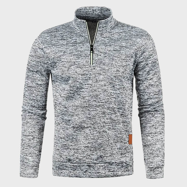 Sterling - Stylish men's zippered sweater