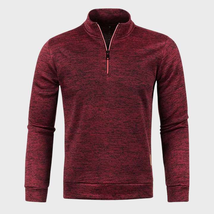 Sterling - Stylish men's zippered sweater