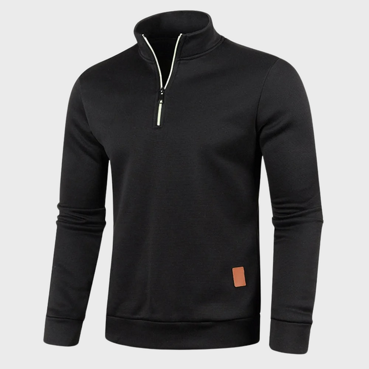 Sterling - Stylish men's zippered sweater