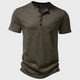 Men’s Casual Henley Shirt | Short Sleeve