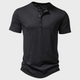 Men’s Casual Henley Shirt | Short Sleeve