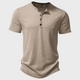 Men’s Casual Henley Shirt | Short Sleeve