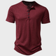 Men’s Casual Henley Shirt | Short Sleeve