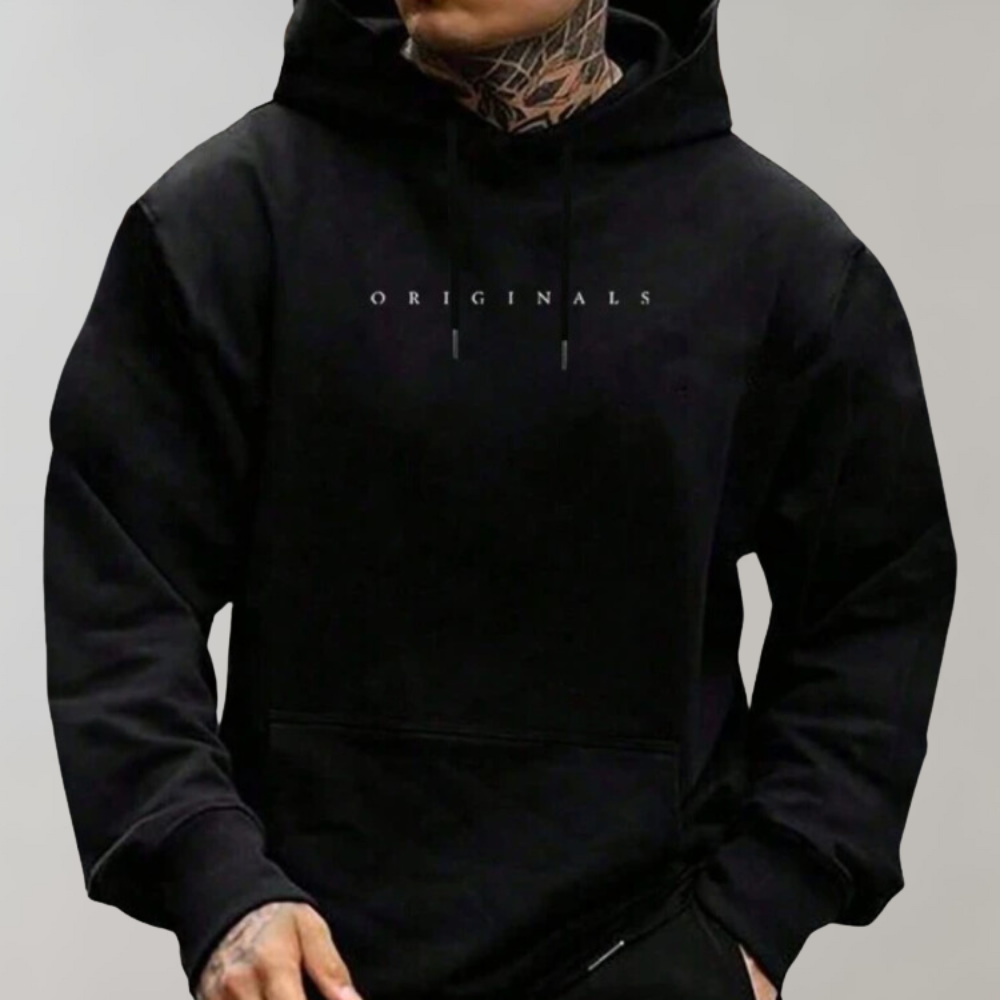 Men’s Printed Hoodie | Oversized