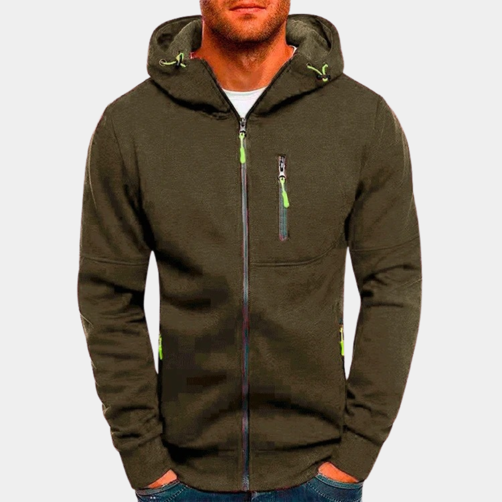 Arturo - Men's zip-up cardigan