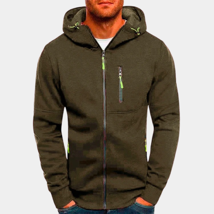Arturo - Men's zip-up cardigan