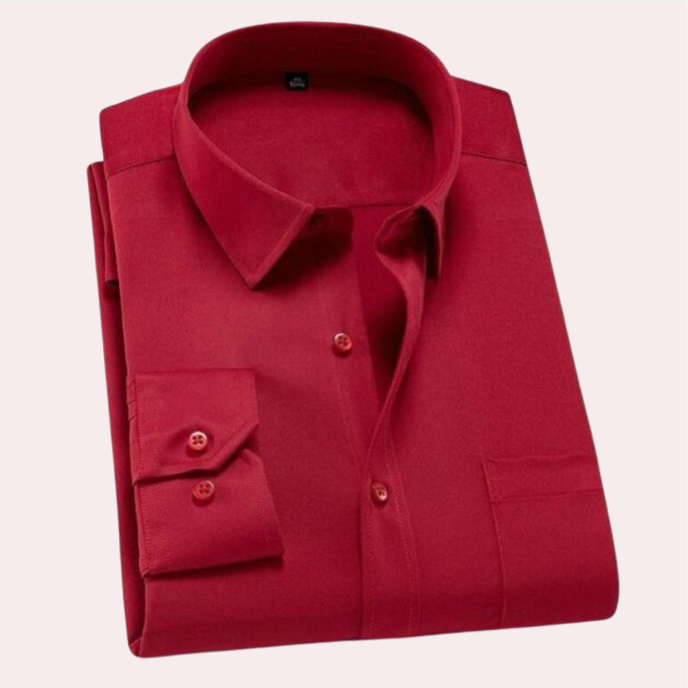 Lawrence - Classic wrinkle-resistant shirt for men