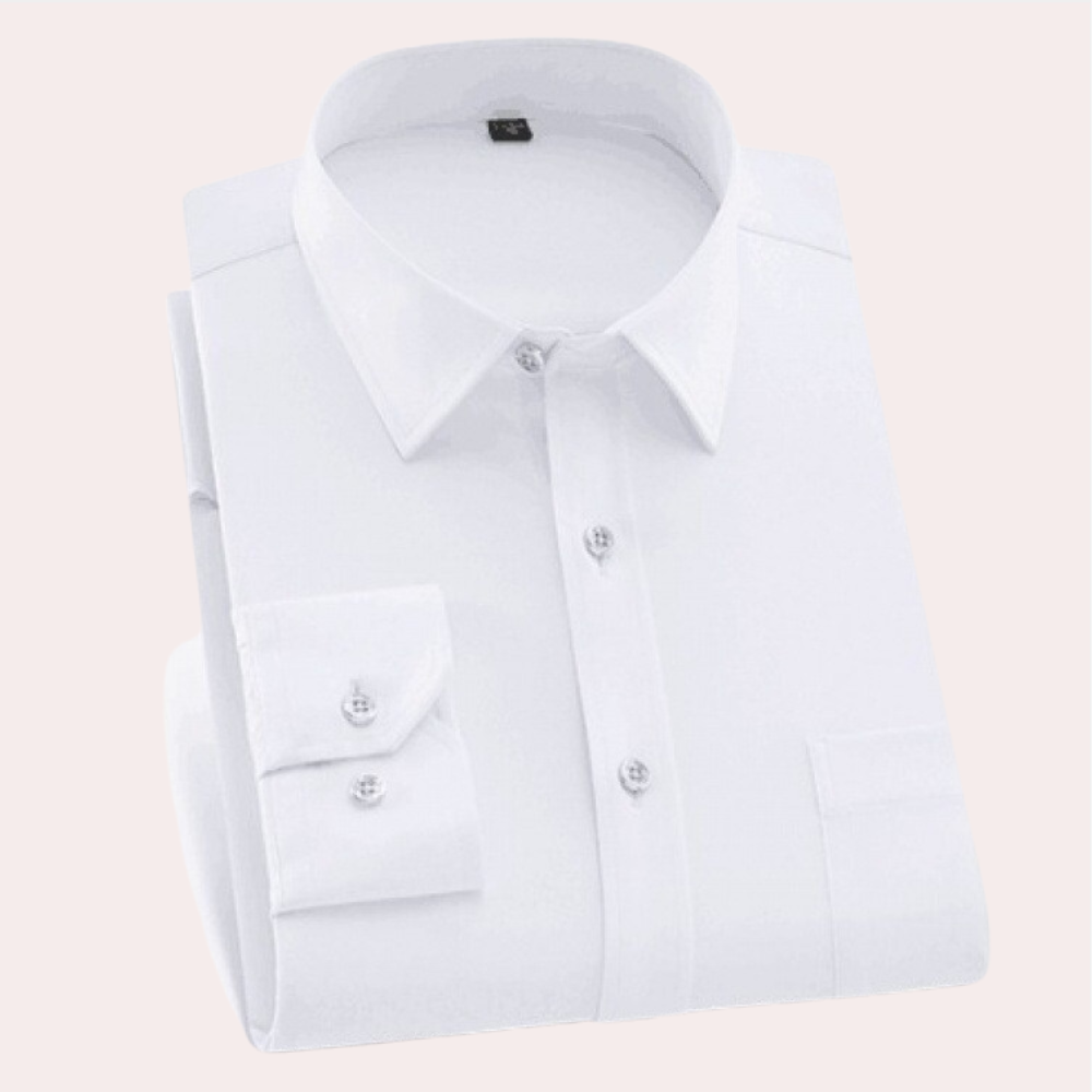 Lawrence - Classic wrinkle-resistant shirt for men