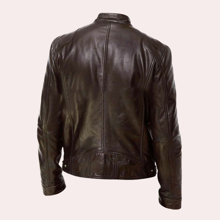 Quentin - Leather jacket designed for men