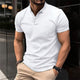 Men’s Slim Fit Polo Shirt | Stand Collar