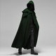 Men’s Halloween Hooded Cape | Long Cloak Costume