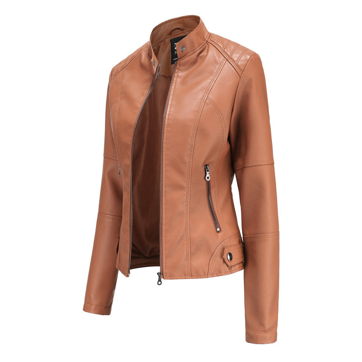 Women’s Slim Fit Jacket | Stand Collar