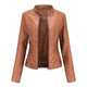 Women’s Slim Fit Jacket | Stand Collar