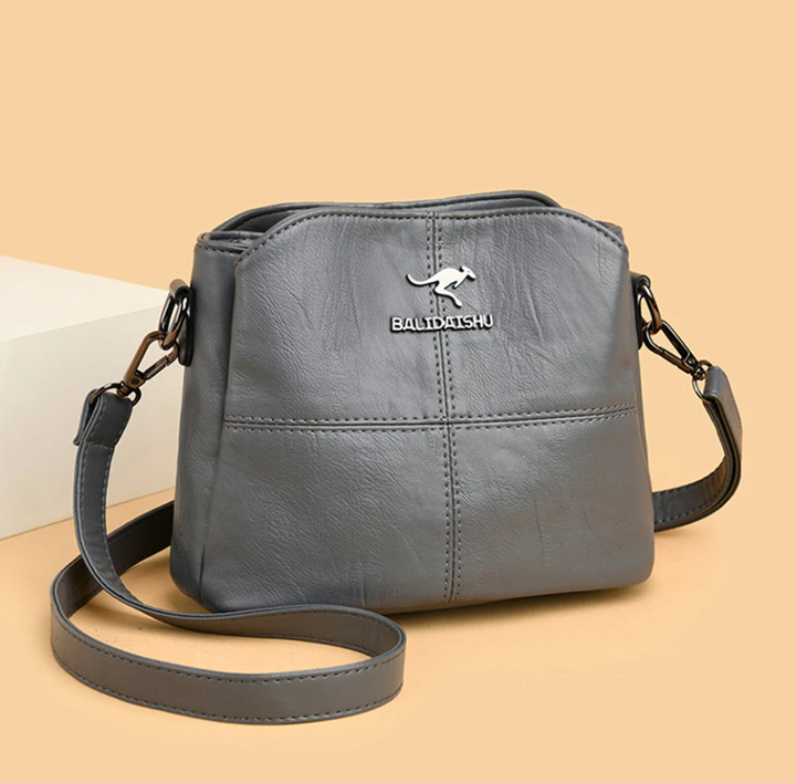 Women's Structured Crossbody Bag | Zippered