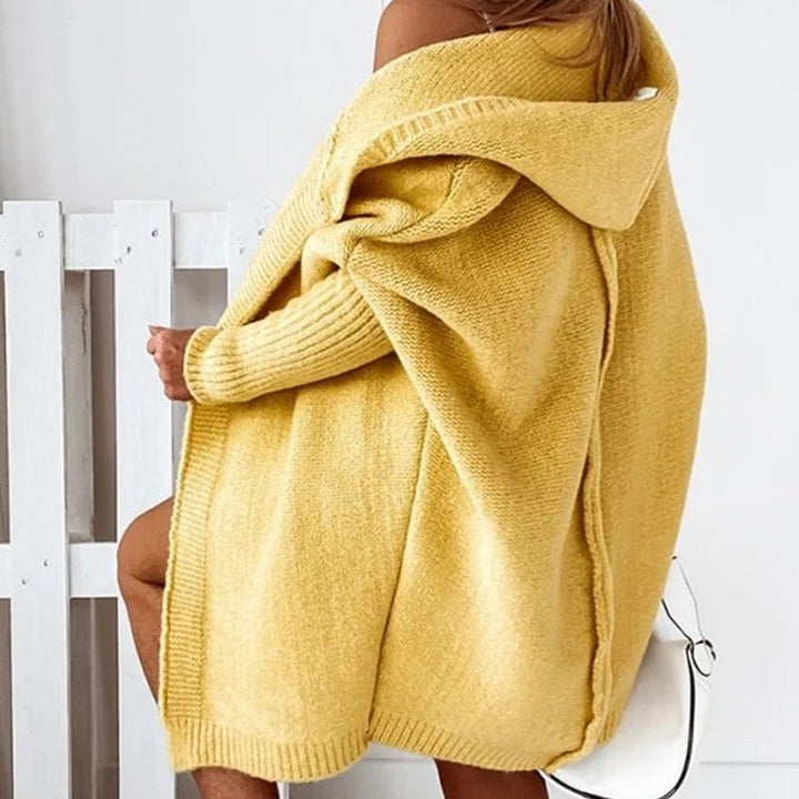 Women’s Hooded Knit Cardigan | Relaxed Fit