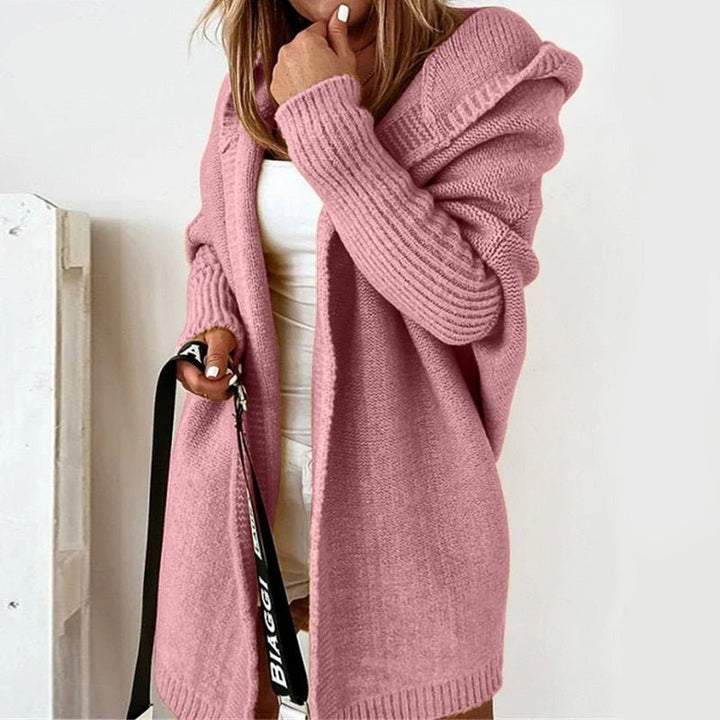 Women’s Hooded Knit Cardigan | Relaxed Fit