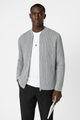 Men’s Zip-Up Cardigan | Ribbed Hem