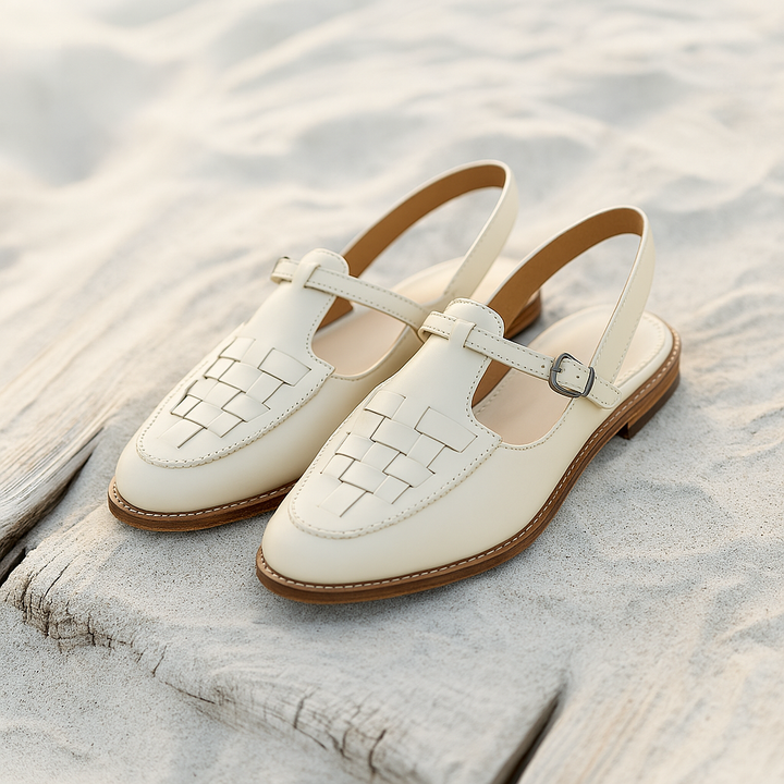 Women’s Woven Slingback Loafers | Closed Toe
