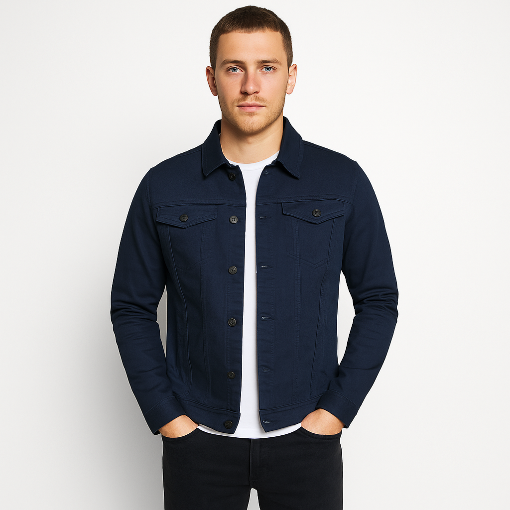 Men’s Casual Jacket | Button Front