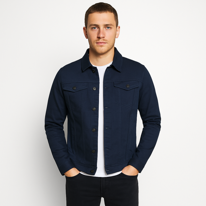 Men’s Casual Jacket | Button Front