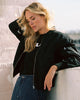 Women’s Street Style Bomber Jacket | Zip-Up