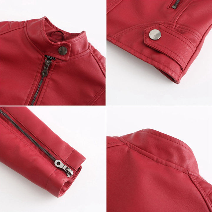 Women’s Slim Fit Jacket | Stand Collar
