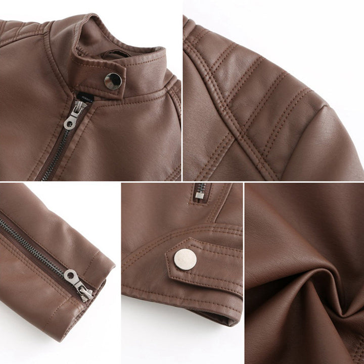 Women’s Slim Fit Jacket | Stand Collar