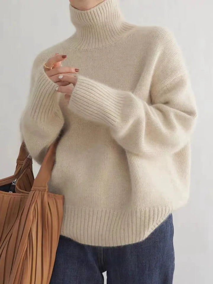 Women’s Turtleneck Sweater | Long Sleeve
