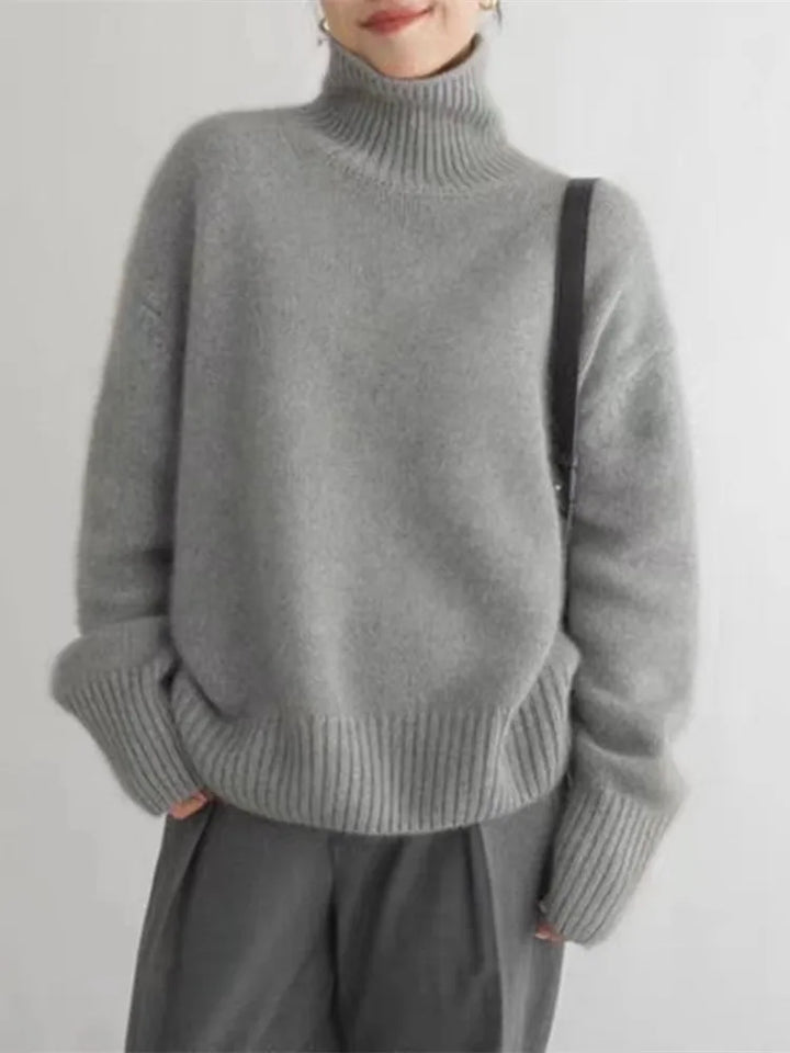 Women’s Turtleneck Sweater | Long Sleeve