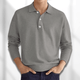 Men’s Long Sleeve Polo Shirt | Button-Up