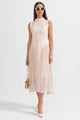 Women’s Sleeveless Pleated Dress | Midi