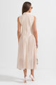 Women’s Sleeveless Pleated Dress | Midi