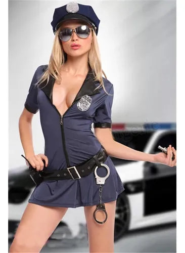 Women’s Police Officer Costume Dress | Halloween