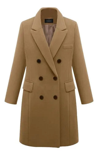 Women’s Winter Trench Coat | Double-Breasted