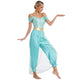 Women’s Princess Halloween Costume Jumpsuit | Off-Shoulder Harem Pants