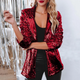 Women’s Sequin Party Blazer | Loose