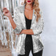 Women’s Sequin Party Blazer | Loose