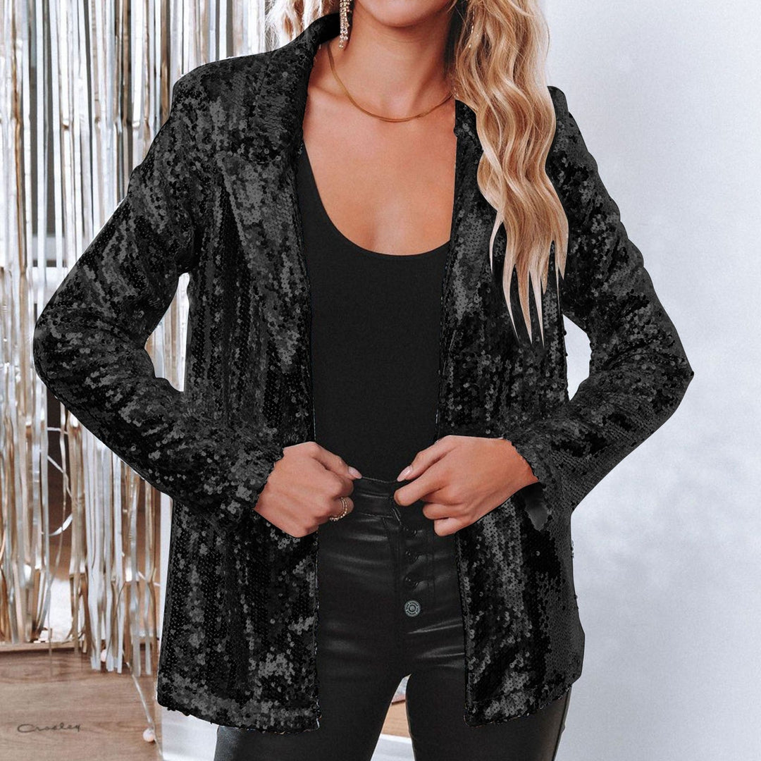 Women’s Sequin Party Blazer | Loose